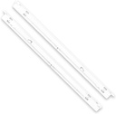 240530601 (Left) & 240530701 (Right) Refrigerator Pan Hangers Replacement, Drawer Slide Support Rail Fit for Frigi-daire and Ken-more Refrigerators Replaces# 240460401 240460501