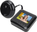 Video Doorbell, 2.4in Screen, 1MP Digital Door Viewer, 160 Degree Wide Angle Night Vision Multiple Modes Smart Peephole Viewer for Home