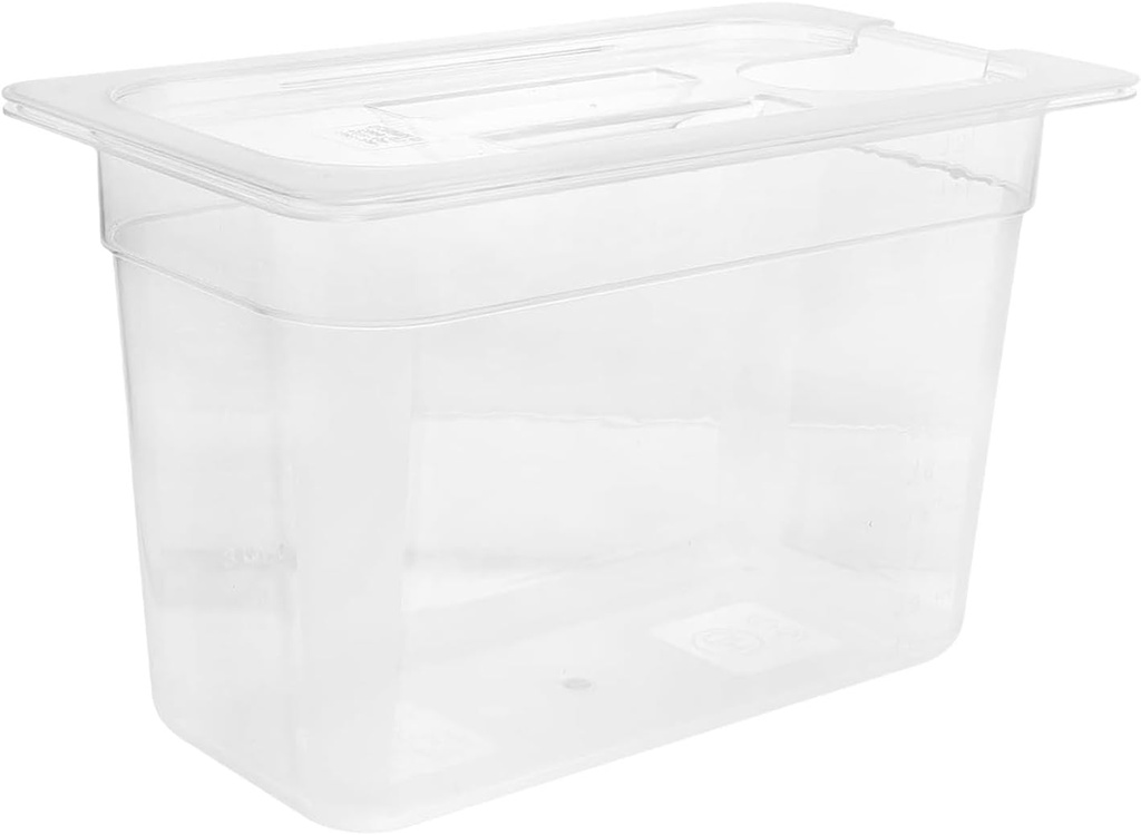 6L Clear Slow Cooker Storage Case With Rounded Edges For Easy Maintenance Large Capacity Sous Vide Water Tanks Container
