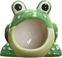 Frog Candy Bowl Large Mouth Frog Shape Ceramic Small Candy Dish Cute Cookie Jar for Home Kitchen Office Table Ceramic Cute Bowl for Office Small Dish for Of