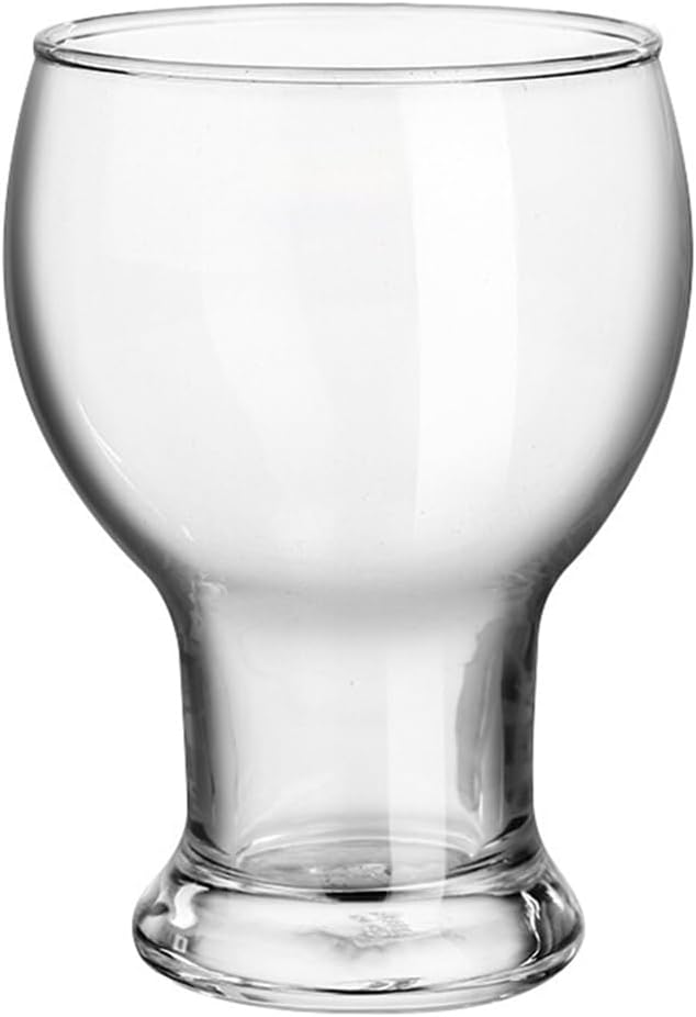 Sturdy Glass Mug Ice Coffee Cup Tumbler Easy to Clean for Home Cafe Bars