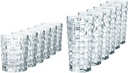 Nachtmann Spiegelau Bossa Nova 12-Piece Drinkware Set - Highball & Lowball Glasses, Basketweave Design, Dishwasher Safe Crystal Glass - Ideal for Cocktails & Whiskies, Restaurant & Barware Essentials