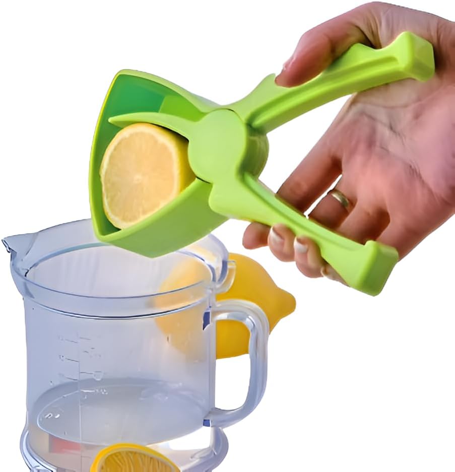 Lemon Squeezer and Orange Juicer - Easy to Use Handheld Fruit Juicer Squeezer Oranges Lemons Extract Maximum Lemon and Orange Juices