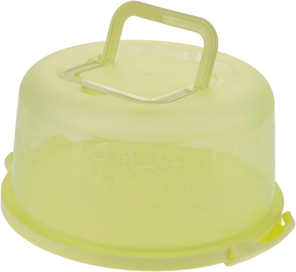 Reusable Portable Cake Carrier Box with Handle Baking Cake Storage Container for Birthday and Desserts Lightweight and Wear-resistant Box for Safe Transport and Display