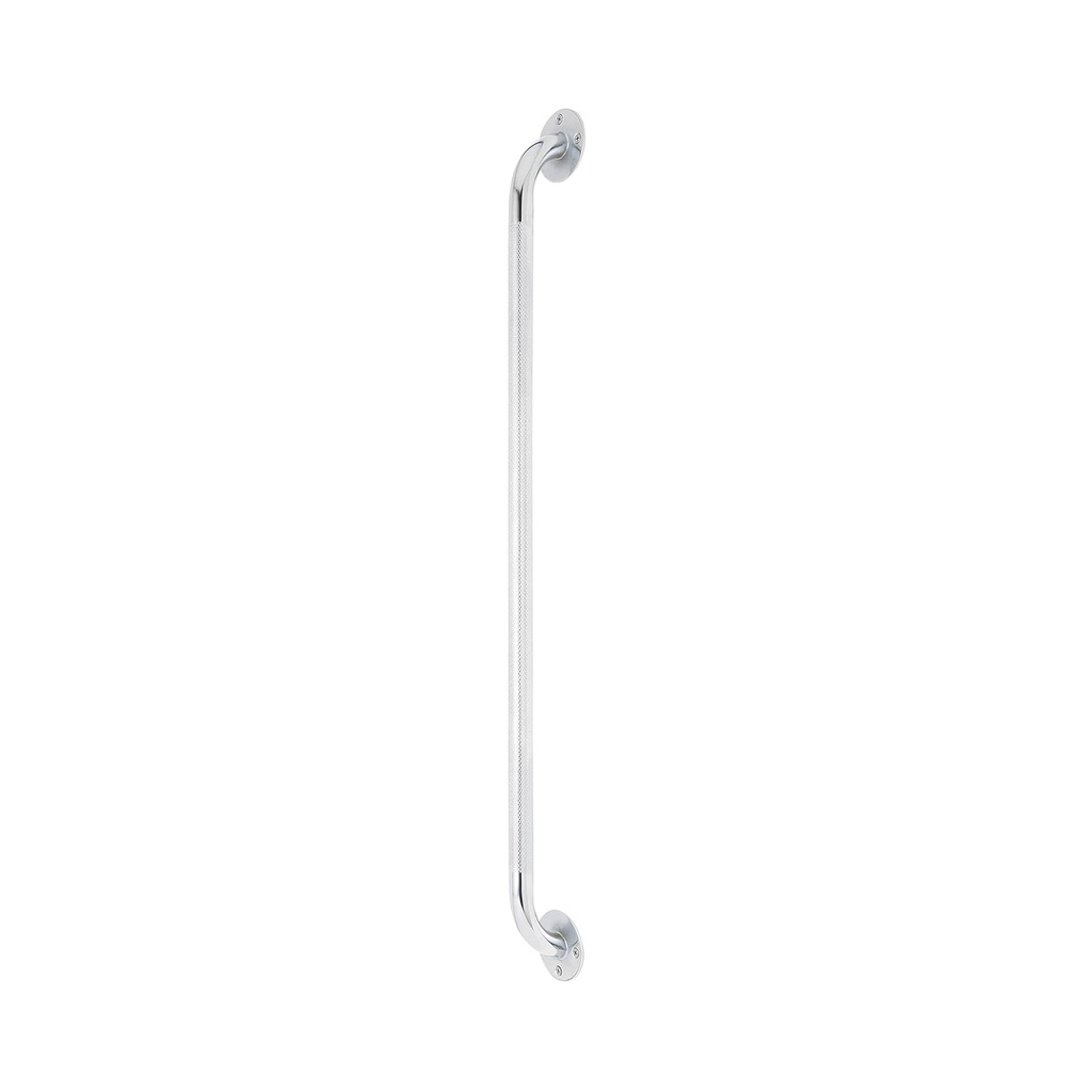 Medline Knurled Chrome 32” Grab Bar for Shower & Bathtub, Independence & Ease of Movement — For Elderly, Handicapped or Seniors, 300 lb. Capacity, 1 Bar
