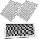 Microwave Oven Charcoal and Grease Filter Kit Replacement for Samsung Model ME19R7041FS ME19R7041FS/AA ME19R7041FT ME19R7041FT/AA ME19R7041FB ME19R7041FB/AA