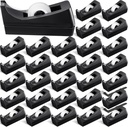 Colarr 30 Pack Desktop Tape Dispenser Non Skid Base Tape Dispensers Desk Tape Dispenser Tape Roll Dispenser for Office Home, Tape Not Included