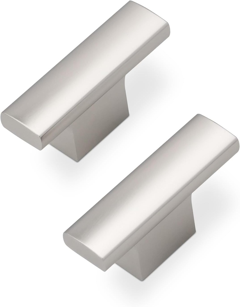 10 Pack Brushed Satin Nickel Kitchen Cabinet Knobs Silver Kitchen Hardware Cupboard Knobs Drawer Drawers