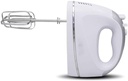 MaGiLL Egg Beater-Electric Hand Mixer - Handheld Mixers Beaters with Hooks Attachments, Turbo Button, White fine