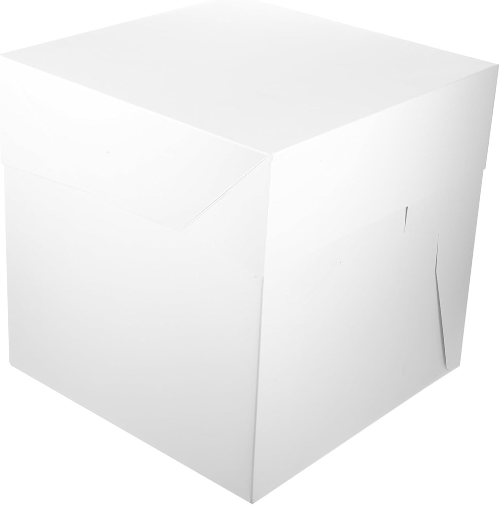 Cake Box Folding Cake Packaging for Birthdays Weddings and Festivals Easy to Use Cake Container with Lid for Cupcakes Pies and More