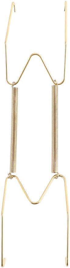 generic Plate Hangers for Wall, Stainless Steel Wire Invisible Plate Hangers 6/7/8/10/12/14/16 Inch Decoration Plate Hangers Heavy Duty Display Holders for Decorative Plates(10 inch)