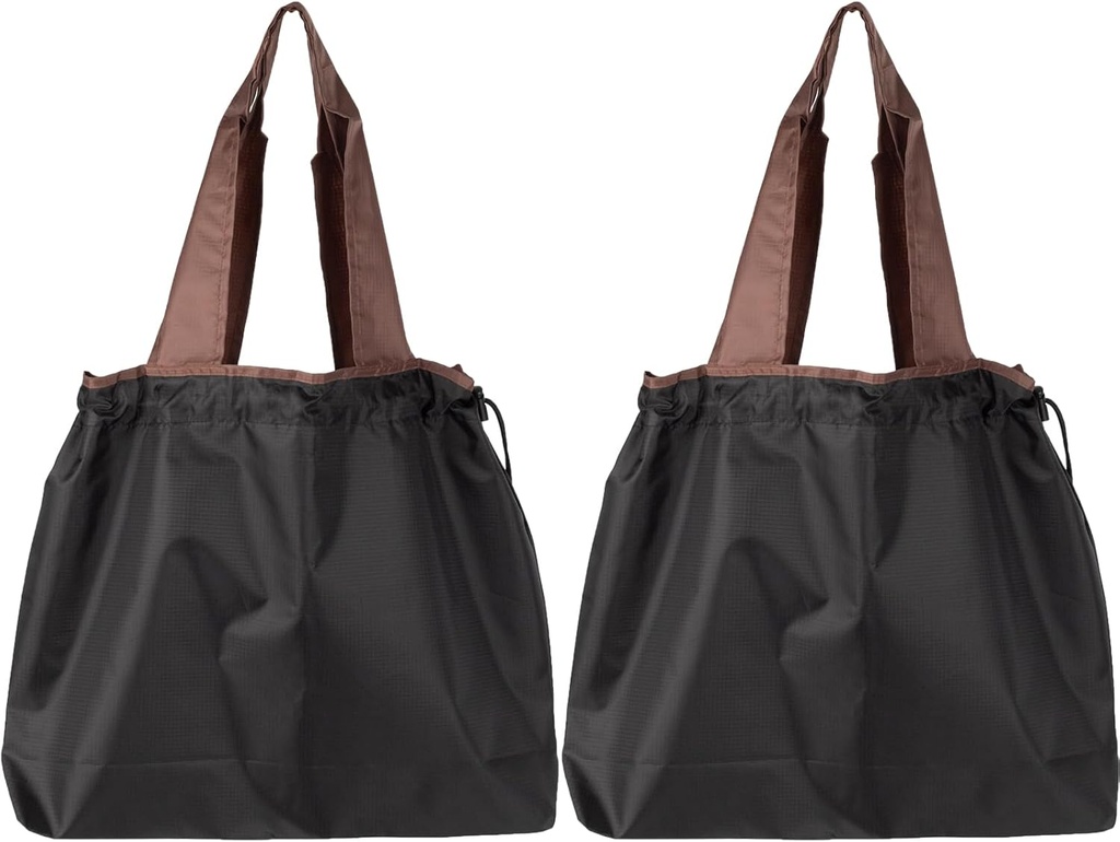 LONG WAY Reusable Grocery Bags Colorful Washable Foldable Shopping Bags Lightweight Tote Bags for Groceries