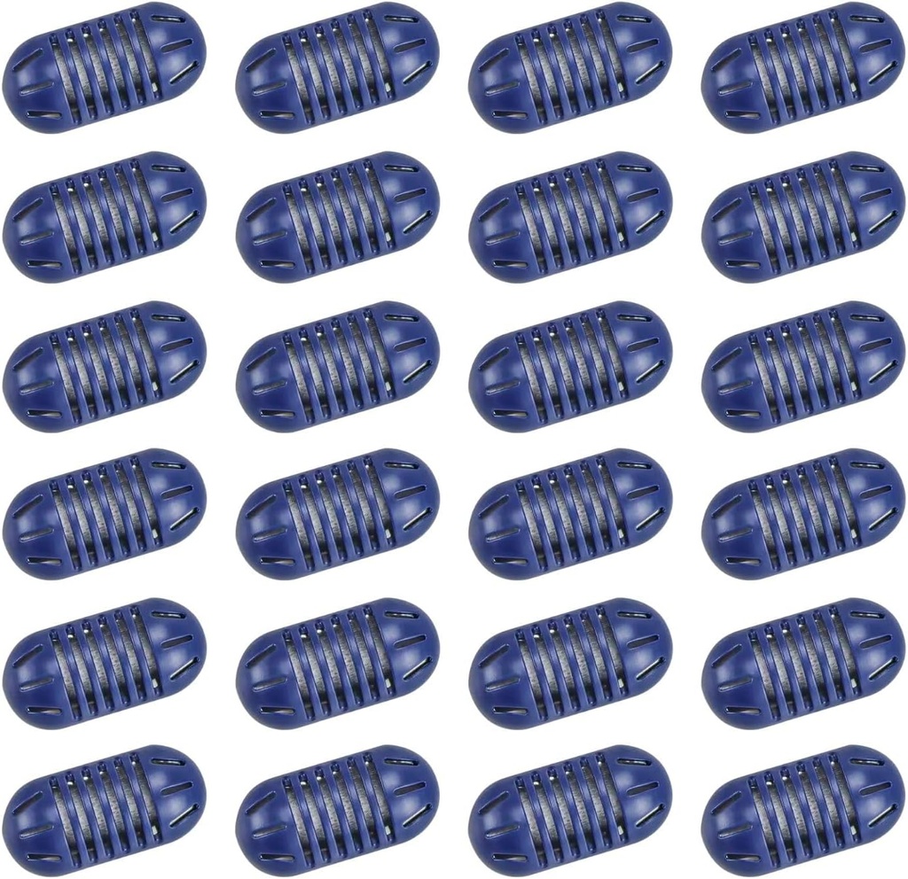 Nispira Mist Demineralization Cartridge Filter Replacement Compatible with Homedics Vick Total-Comfort Ultrasonic Humidifier | Prevents Mineral Deposit Hard Water White Dust | 24 Packs