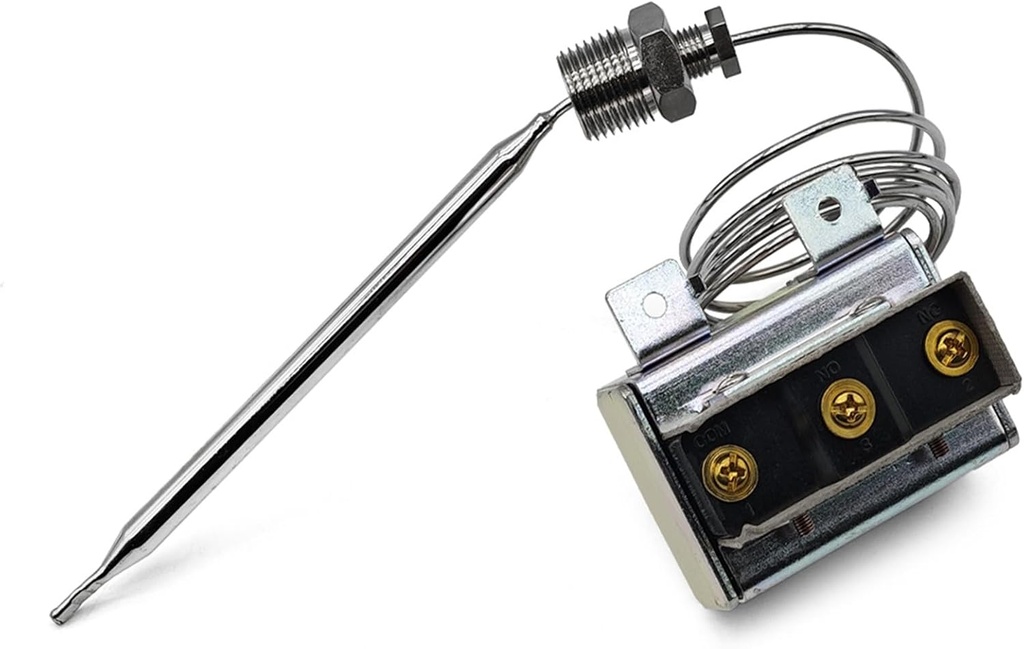 1177 High Limit Fryer Switch LCCM200300000 for Fryer Thermostat 3/8" Mpt Stuff Box High Limit 450°F, Replacement for ATOSA 301030005 LCCM080360000 Imperial Anets 42564