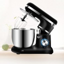Stand Mixer Stand Mixer 5Qt 1200W, 6-Speed Tilt-Head Food Dough Mixer, Mixing Bowl Splash Guard, Dough Hook, Mixing Beater, Wire Whisk,Black