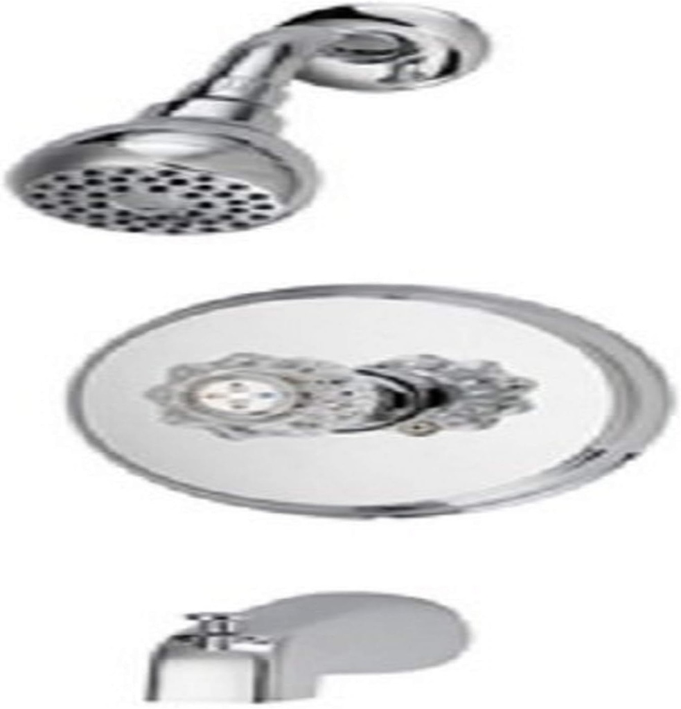 Boston Harbor Gu-f1010509cp Single Handle Tub & Shower Faucet, Chrome