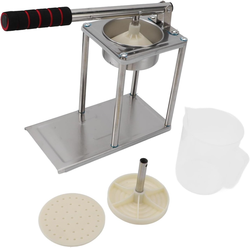 Hand Press Orange Juicer Stainless Steel Heavy Duty Manual Citrus Press for Home Kitchen Restaurant Commercial Use Durable Compact Juicer with Replacement Head and Cup