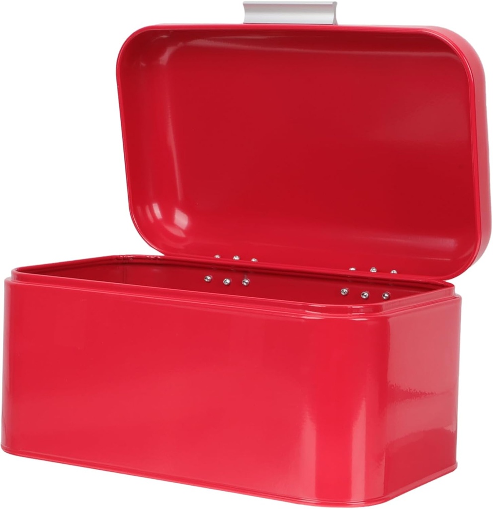 Zerodeko Vintage Bread Box with Airtight Seal Retro Kitchen Storage Container for Fresh Bread Capacity Stylish Kitchen Organizer