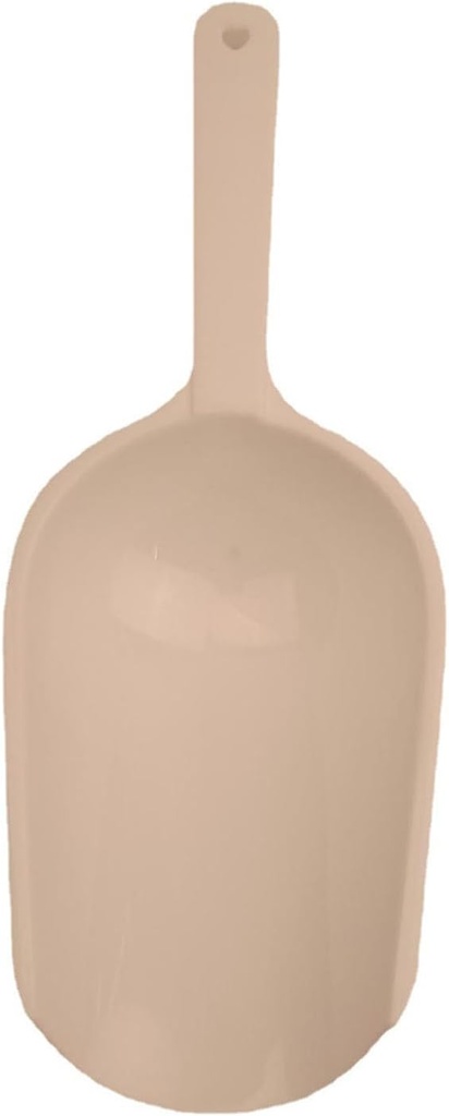 3PCS Scoop Set, Kitchen Food Scoop, Multi Purpose Plastic Kitchen Food Shovel Ice Scooper for Rice Flour Dry Foods Popcorn Coffee Beans Pet Food White