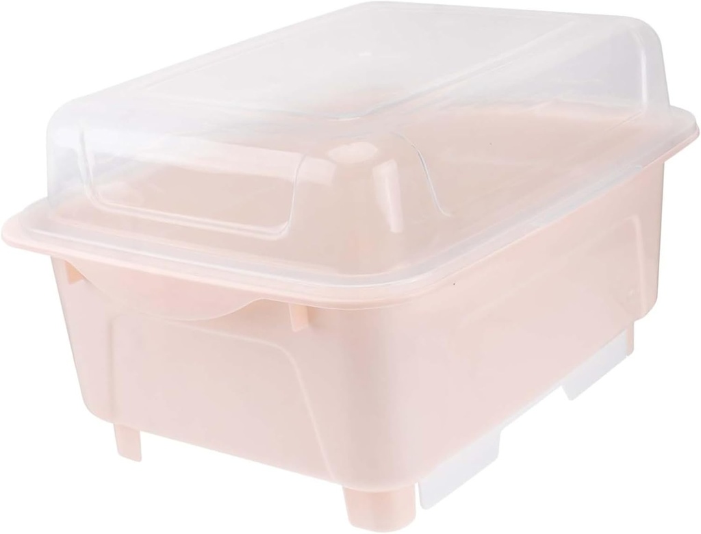 Healifty Cutlery Storage Box Lid Water Draining Tableware Holder for Bowls and Chopsticks Kitchen Organizer for Efficient Drying Multi-Functional Rack for Dining Essentials
