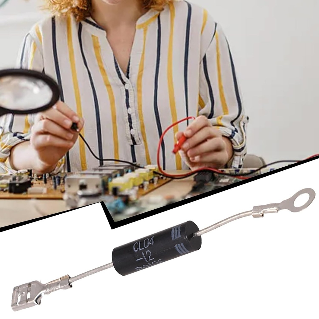 Wiring Connecting Terminals - Microwave Oven Diode Unidirectional CL04-12 General High-Voltage Diode 105 Degrees Household Appliances 350 MA Microwave Ovens - (Style: A)