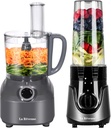 La Reveuse 300 Watts Smoothie Blender + La Reveuse 4-Cup Food Processor