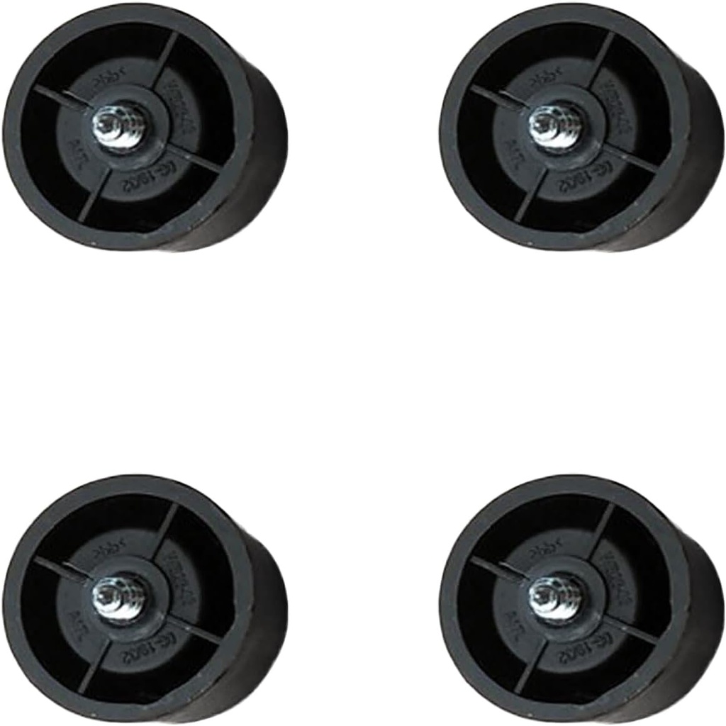 4PCS Rubber Screw Fixing Feet Compatible with Mi-DEA Microwave, Foot Pad Base Fixed Support Accessories for 23L Microwave Oven