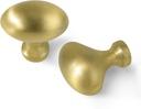 12 Pack Antique Brass Oval Cabinet Knobs Decorative Hardware for Kitchen Cabinets Drawers Dressers Bathroom Zinc Alloy Handles TY-AB-K12