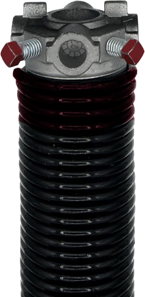 Garage Door Torsion Spring (234 x 1.75 x 29) | Left Hand Wound Replacement for Right Side of Garage Door (Cone Color: Black)