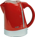 aJOY Elegant Standard Series 1.7L Cordless Electric Kettle, BPA Free, 360 Degree Conceal Heating Element, Overheat Protection Control (Red)
