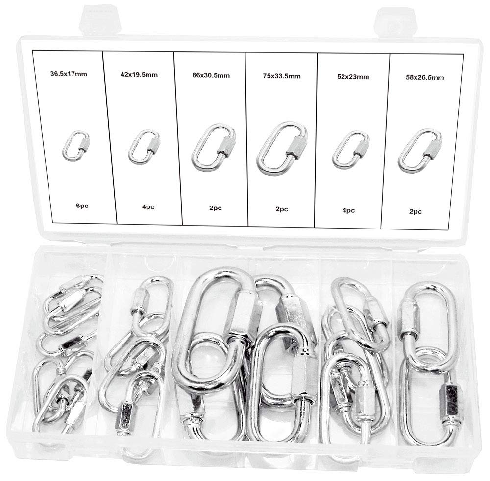 Swordfish 32201-20pc Quick Link Assortment Case Set