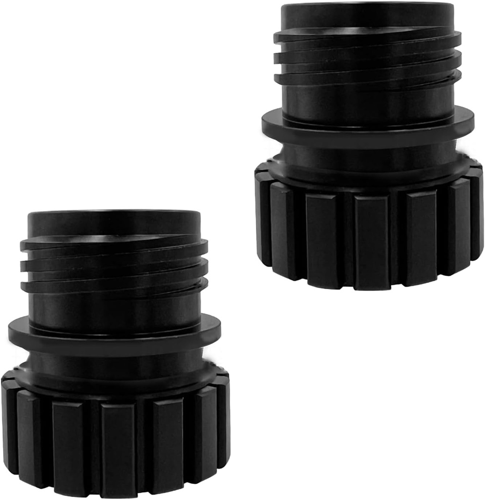 2PCS Quick Connect Sodas Bottles Adapter Crystal Glass Bottle Adaptor Cap Compatible with 0.7L Stream Soda Machine