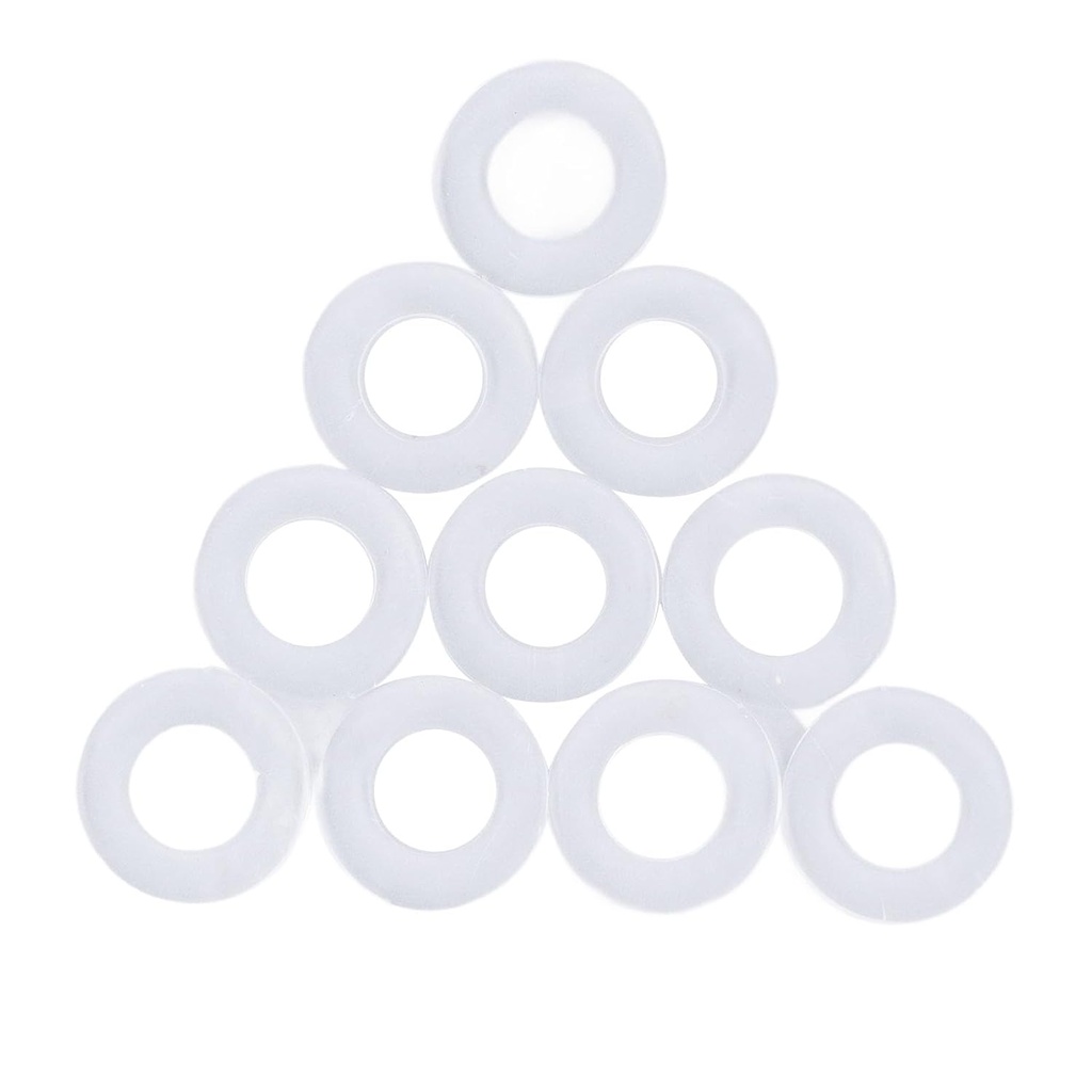 10PCS Quick Adapter Gasket, Soda Water Machine CO2 Quick Adapter Silicone Gasket CO2 Quick Converter Gasket Washer O Rings for Soda Maker Hose