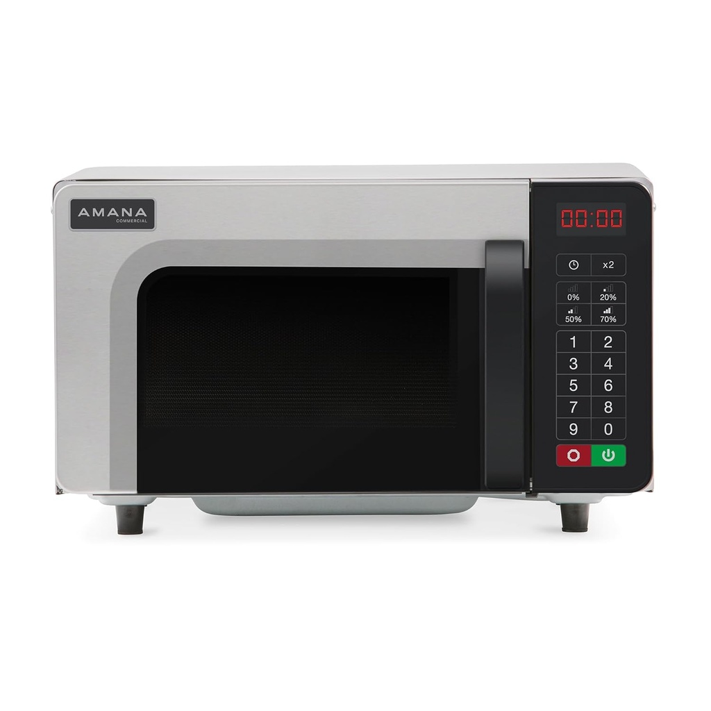 Amana RMS10TSA Commercial Microwave Oven, Silver