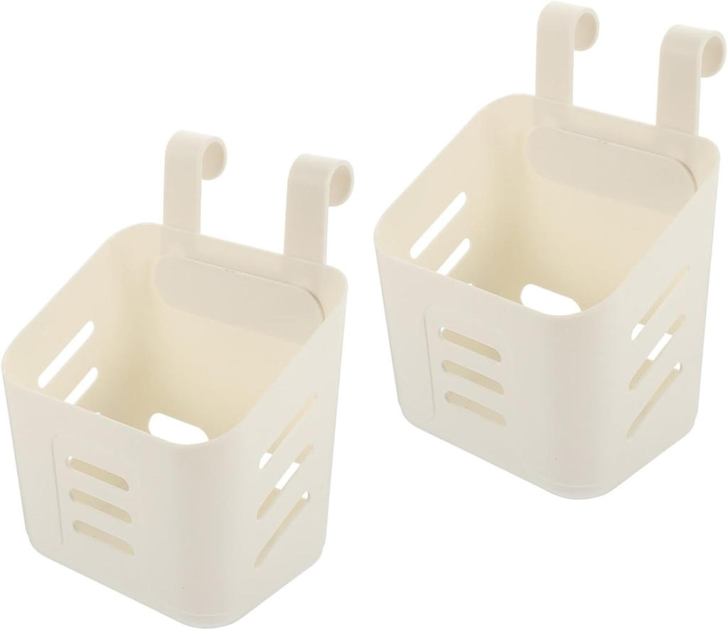 Happyyami Hanging Wall Basket Set 2 Pcs Kitchen Storage Basket Fine Craftsmanship
