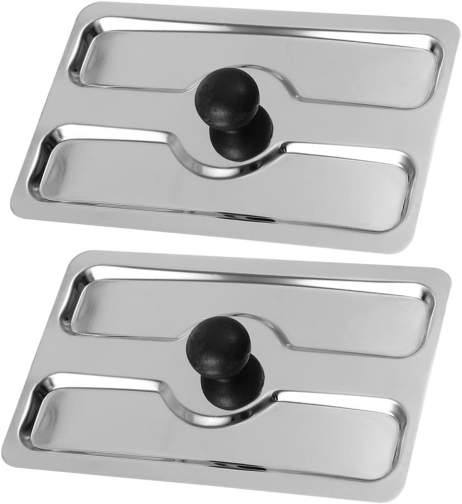 2Pcs Kitchen Appliance Dust Cover for Bread Maker Protector for Breakfast Maker Efficient and Toaster Lid Simple Design for Home Use