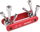 HURRICANE 6 in 1 Folding Nut Driver Set Metric, Hex Nut Driver Set, Folding Socket Wrench, Cr-V Steel Shank, Portable Premium Aluminum Handle. Easy to Carry Out. 5mm, 6mm, 8mm, 9mm, 10mm, 12mm