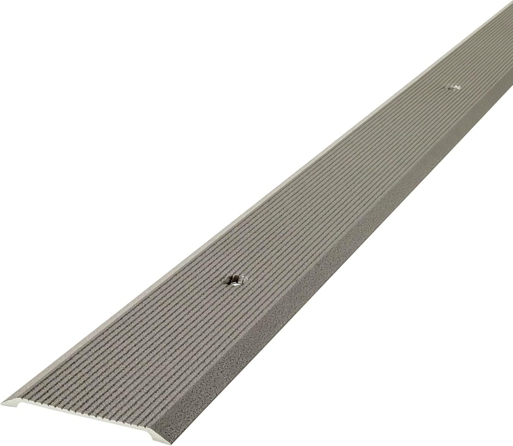 M-D Building Products 43976 2 1/2 in. X 36 in. Warm Gray Aluminum Seam Binder w/Screws & Anchors