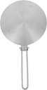 Folding Stainless Steel Heat Diffuser Disk Thermal Guide Plate for Induction Gas and Electric Cookers Efficient Heat Conduction for Non-induction Pots