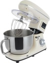 1350w 6.5qt Stand Mixer, 15.31x9.37x13.23in Portable Electric Kitchen Food Mixer, 7-Speed Food Mixer Dough Machine with LCD Display, ＜75db, Timing, Regular Reminder (White)