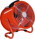 12" Portable Axial Blower Exhaust Fan Free Standing Exhaust Fan 520W 3300RPM Portable Utility Blower Fan Ventilation Fan Confined Space Blower for Supermarket Production Workshop Factory