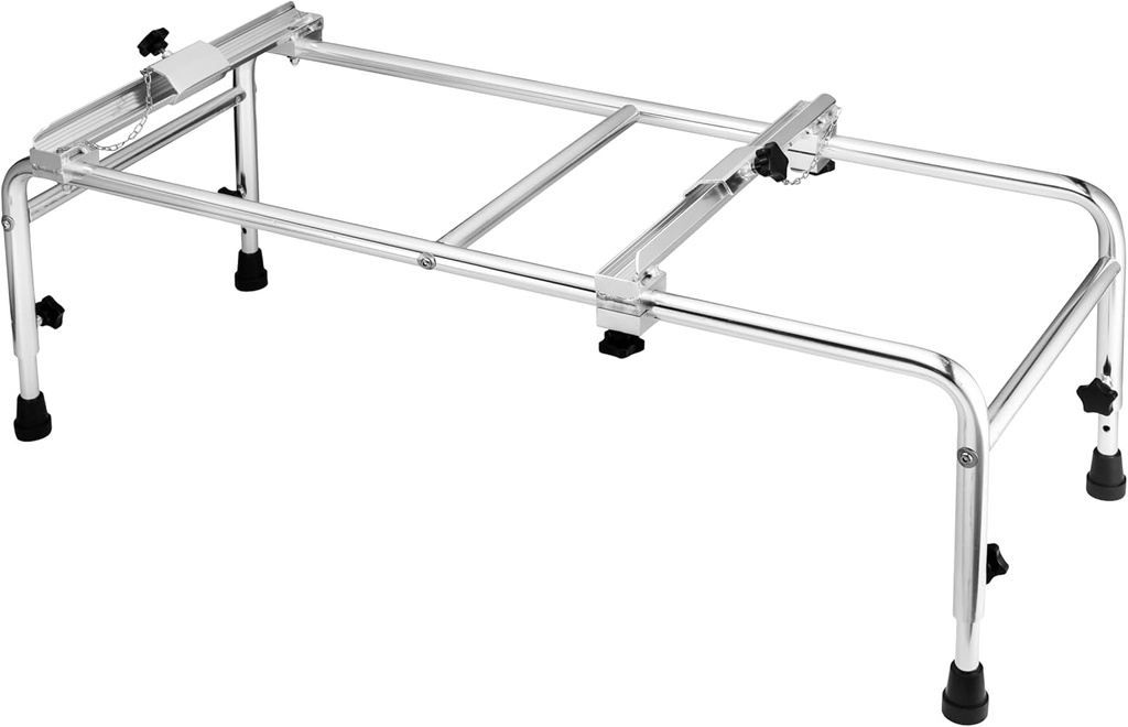 Tub Stand for Anchor Bath Chair, Height Adjustable Aluminum Base Frame, For Kids with Disability and Special Needs