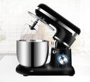 Stand Mixer, with 6 Speed 5 qt Stainless Steel Mixing Bowl with Stainless Steel Bowl,Dough Hook,Whisk, Beater,Black