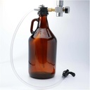 Brewing Accessories Growler Tap Kit Portable Growler Dispenser Homebrew Beer Kegging Equipment Brewing Accessories