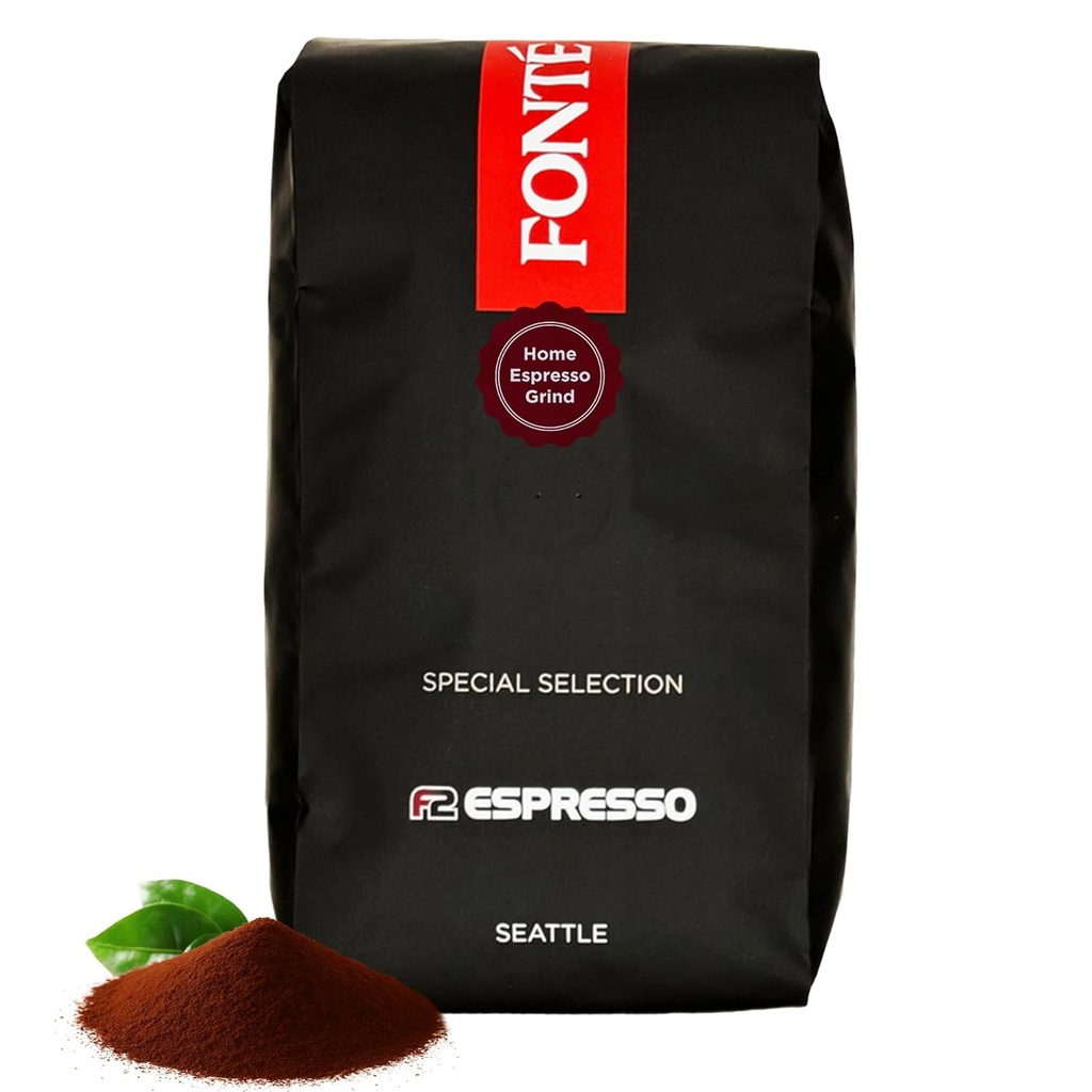 Fonte Coffee Roaster - Home Espresso Coffee - Medium-Dark Fresh Roast - Roasted in Seattle - Single Origin - Sweet, Caramel, Cocoa - 12 oz - F2
