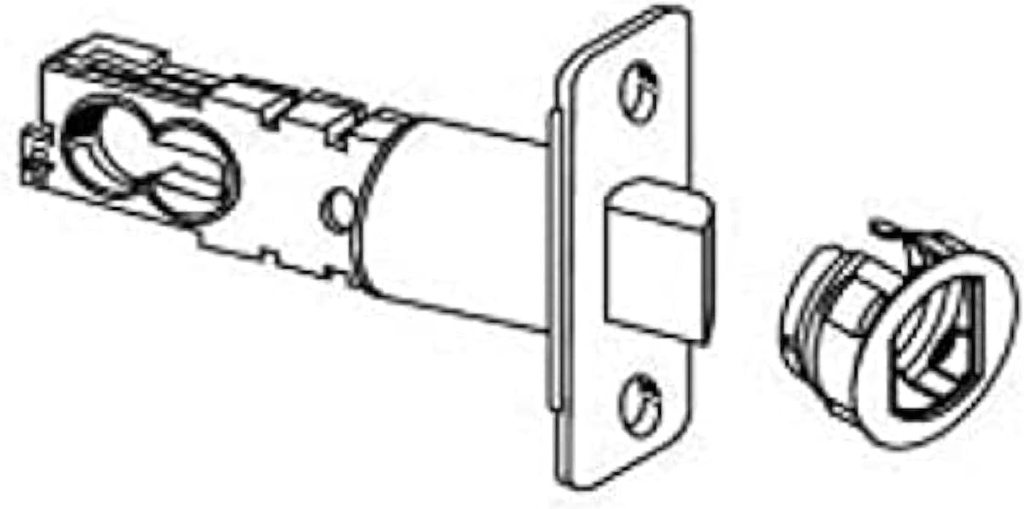 Schlage 16080613 Schlage 16-080 F/FA Series Dual Option Springlatch for 2-3/8 or 2-3/4" Backset