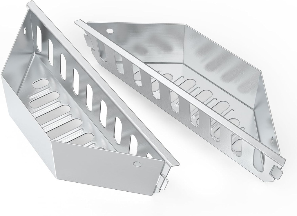 Onlyfire 2Pcs Charcoal Basket Charcoal Briquet Holder BBQ Grilling Accessories Replacement Heavy Duty Steel Coal Holder for Weber 22 "/26" Kettle Grills