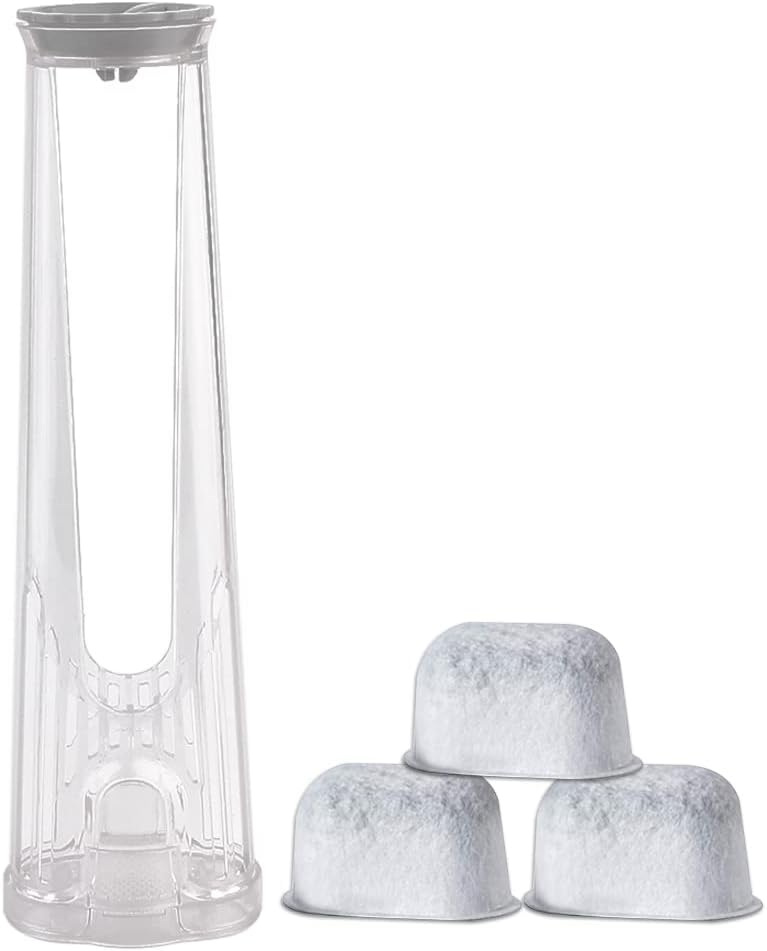 Replacement parts Starter Kit Includes Side Reservoir Filter Holder and 3 Pack Water Filter Cartridges,Compatible with Keurig 2.0 Coffee Maker (8.2inch holder)