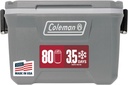 Coleman Classic Series Insulated Portable Cooler, Leak-Resistant Outdoor Hard Cooler Keeps Ice up to 5 Days, 52/70/120/150 Quart