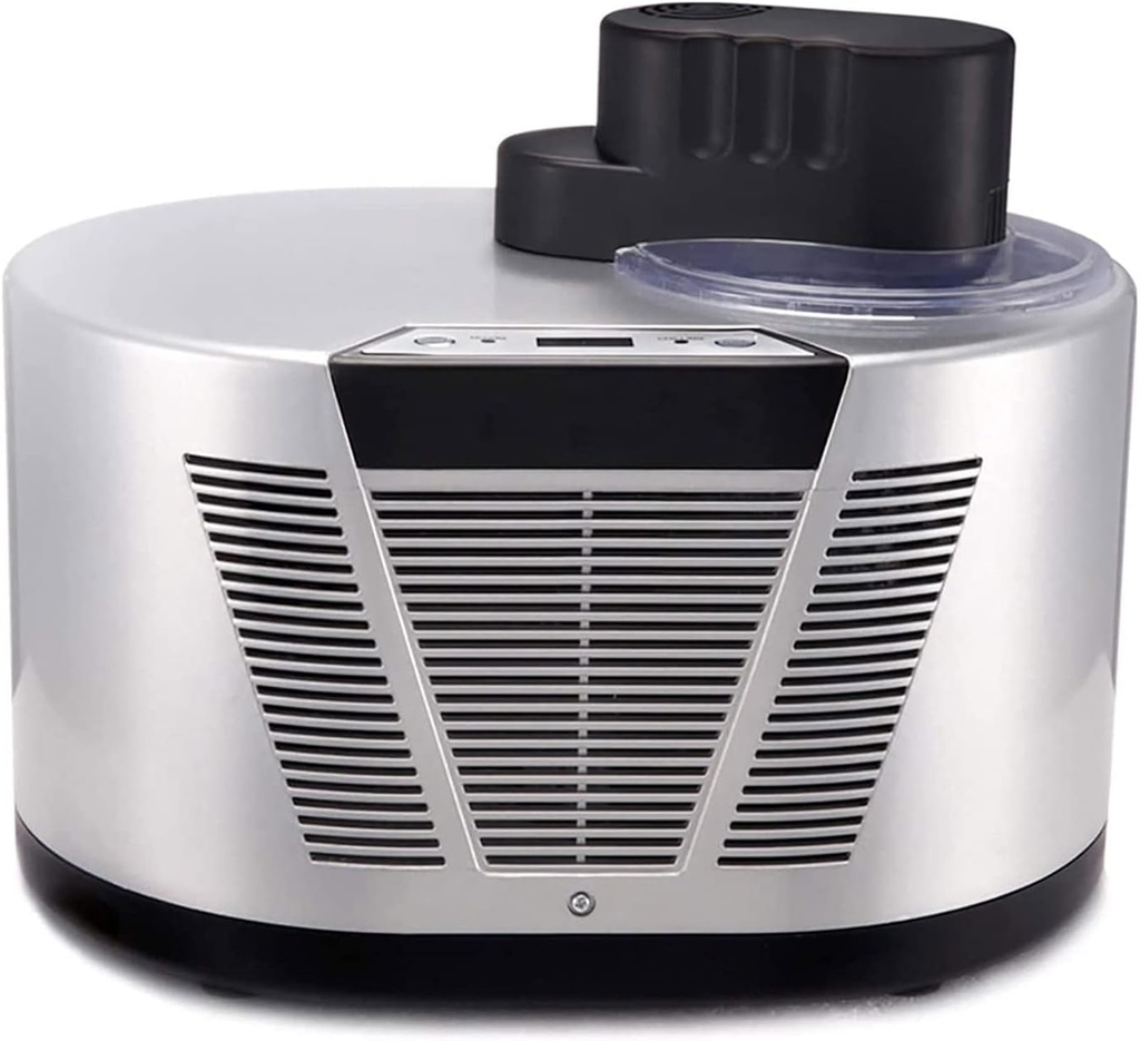 Automatic Ice Cream Maker LCD Timer Control Countertop Fruit Yogurt Ice-cream Machine1L large capacity Rapid cooling easy to use